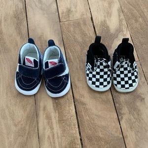 Vans infant shoes, never worn, size 1